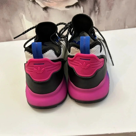 ! Adidas Men’s 2020 ZX 2K Boost ‘Gradient' Sneakers Size 12 - Picture 6 of 9